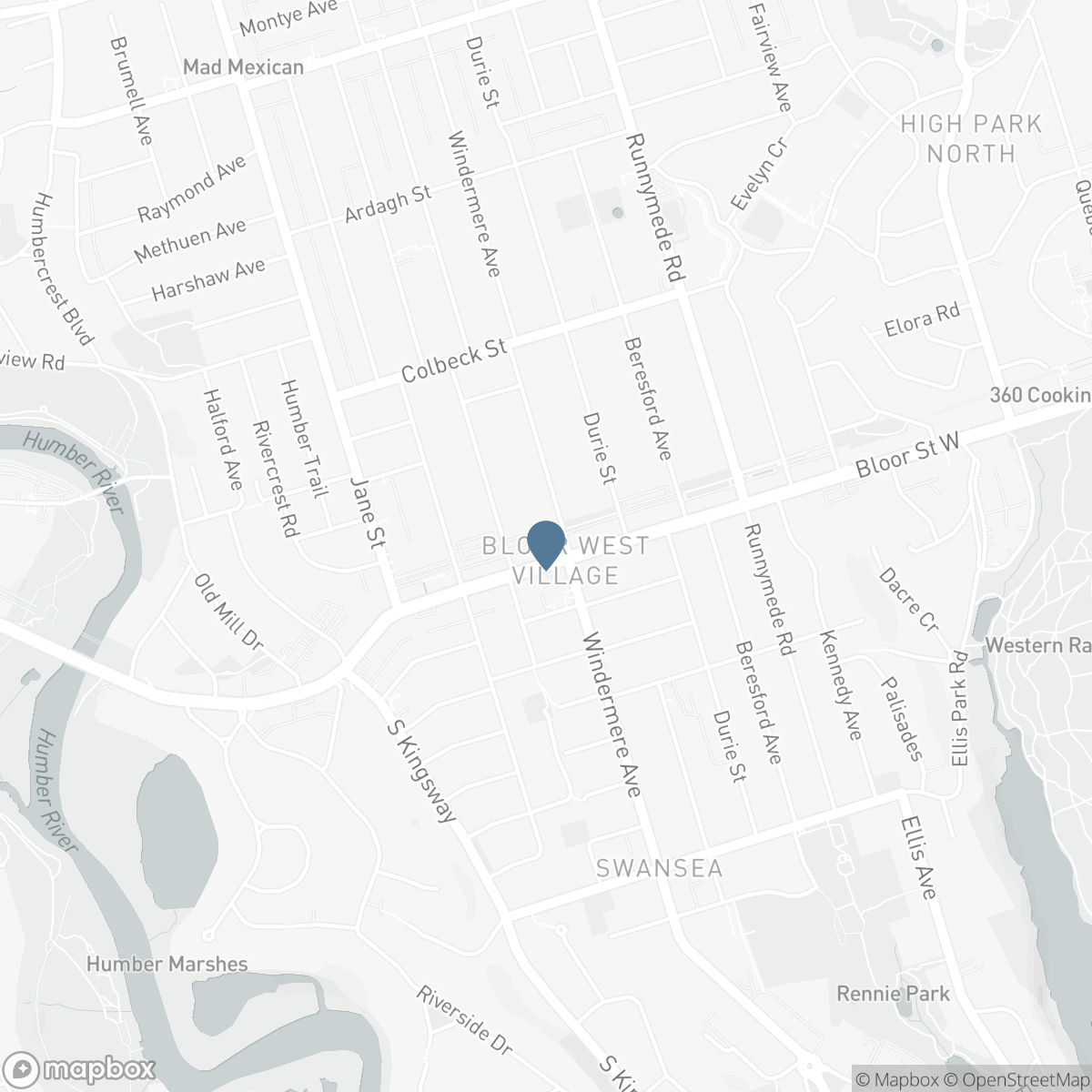 2340 BLOOR STREET W, Toronto, Ontario M6S 1P3